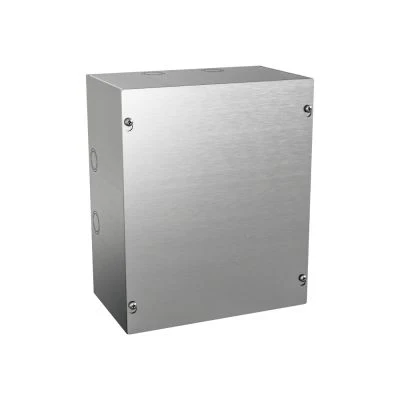 1100 DAL080806N | Type 1 | Aluminum junction box with cover secured by screws - 8x8x6 | 8L x 8W x 6H (in) | EXM