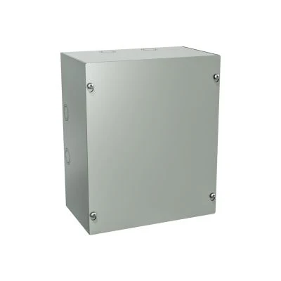 1100 DF242404 | Type 1 | Junction box with cover secured by screws - 24x24x4 | EXM