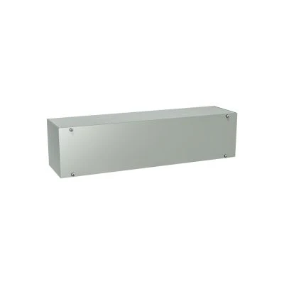 1100 WD080896N | Type 1 | Wiring trough with cover secured by screws - 8x8x96 | 8L x 8W x 96H (in) | EXM