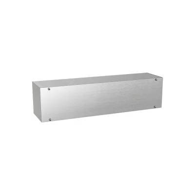 1100 WDAL050312N | Type 1 | Aluminum wiring trough with cover secured by screws - 5x3x12 | 5L x 3W x 12H (in) | EXM