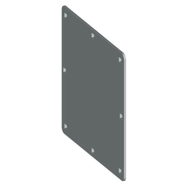 1412 CP4070 | Type 4, 12 - Closing plate - 4x4x5.375x5.375 | EXM