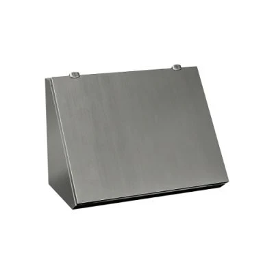1412 CSS121609 | Type 4X, 12 | Stainless steel consolet with a 35° or 55° control surface | 12L x 16W x 9H (in) | EXM