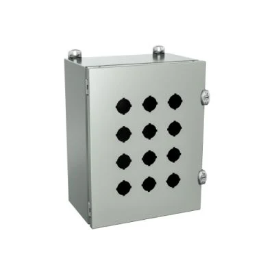 1412 EL111006 | Type 4, 12 | Extra large enclosure for standard pushbuttons with external locks | 11L x 10W x 6H (in) | EXM