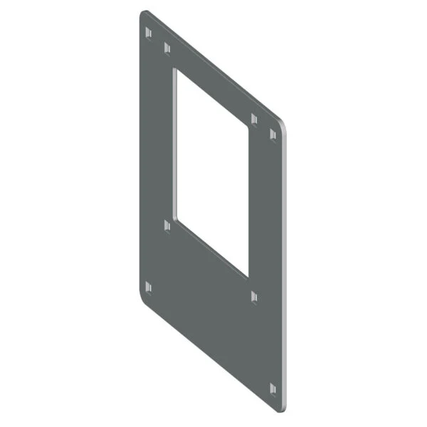 1412 XRDE4402 | Type 4X, 12 - Reducer (edge hole) - 2.5x2.5x4x4 | EXM
