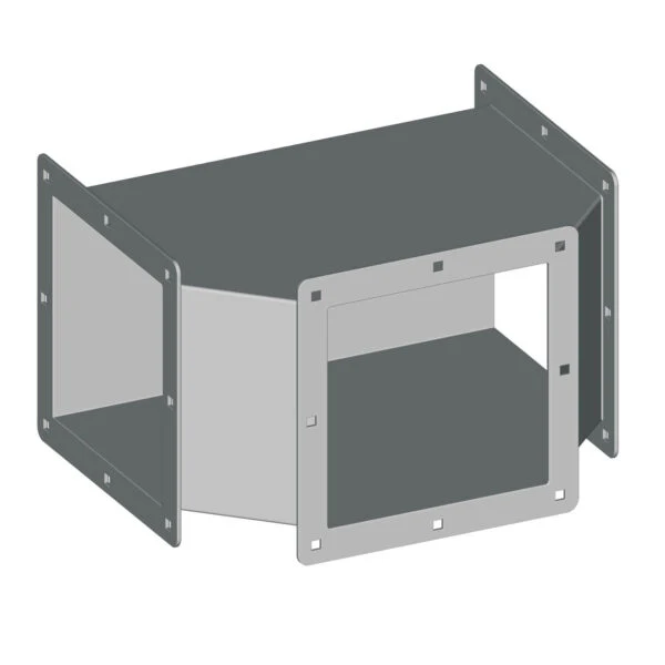 1412 XTT2063 | Type 4X - Tee fitting - 2.5x2.5x8.5x4.25 | EXM