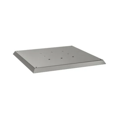1500 BASS242401P | Type 12, 13 | Stainless steel floor mount base | 24L x 24W x 1H (in) | EXM