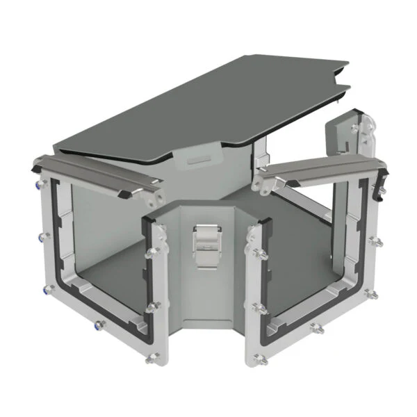 1500 TT6063 | Type 1 - Tee fitting top opening - 6x6x6 | EXM