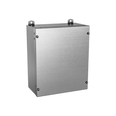 5412 EALSC120404 | Type 4X, 12 | Single door aluminium JIC enclosure with cover secured by screws, protection against corrosion - 12x4x4.312 | EXM