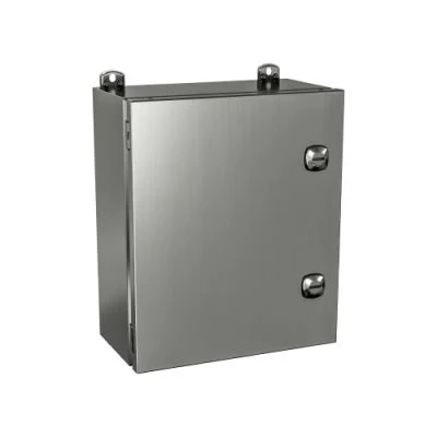 5412 ESSM0810046 | Type 4X, 12 | Single door JIC stainless steel enclosure, protection against corrosion | 8L x 10W x 4H (in) | EXM