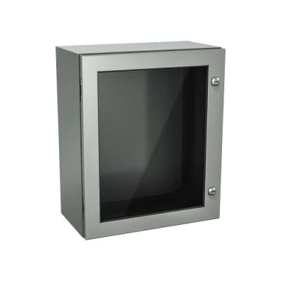 5412 ESW302424 | Type 4, 12 | Windowed Single door enclosure | 30L x 24W x 24H (in) | EXM