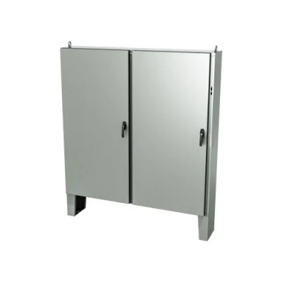 5500 UFD606112 | Type 12, 13 | Freestanding cabinet for safety disconnect mounted on right flange with floor mounting stands - 60x61x12 | EXM