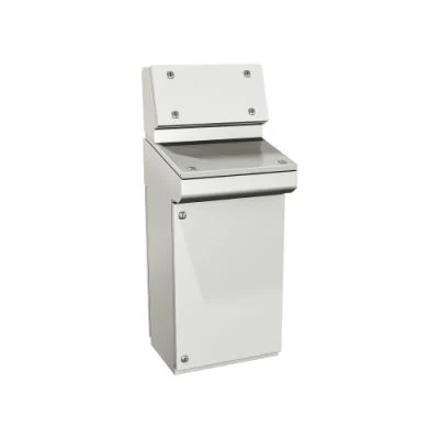 6500 COTUA0604 | Type 12, 13 | Single door monobloc console with dual access, assembled with turret - x24x16 | EXM