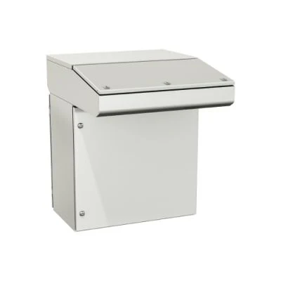 6500 MCWC0605 | Type 12, 13 | Single door modular console with dual access, assembled with writing desk and cover panel - x24x20 | EXM