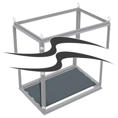 6500 MXBSF0608 | Support Floor - 392x698 | EXM