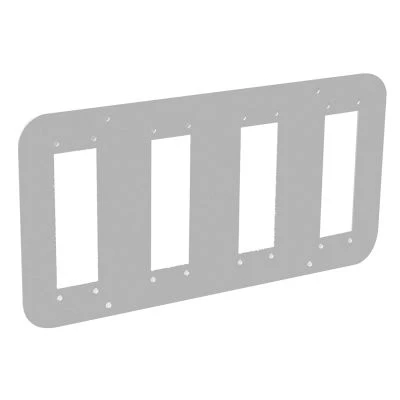 6500 MXCEDP04 | Closure Plate with Din Cut-Out - 400 | EXM