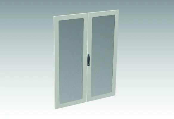6500 MXDDV2010B | Vented Doors For Double Bay Cabinet | 495L x 995W x 1960H (in) | EXM