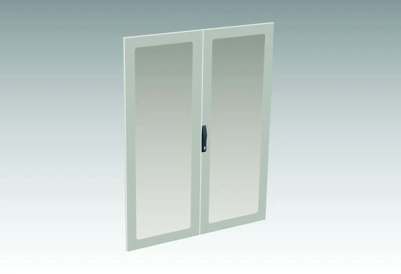 6500 MXDDW1816B | Window Doors For Double Bay Cabinet | 795L x 1595W x 1760H (in) | EXM