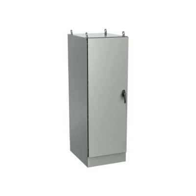 9500 DA723024 | Type 12, 13 | Single door cabinet with double access, adjustable interior panel and padlockable 3 point lock mechanisms - 72x30x24 | EXM