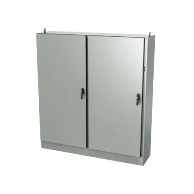 9500 U2D907818 | Type 12, 13 | Double door freestanding cabinet for safety disconnect mounted on right flange - 90x78x18 | EXM