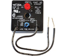 ICM102FB | DOM Timer, 10 minutes adjustable with 6" wire terminals | ICM Controls