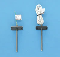 TE-701-B-1-B | 100 ohm (2 wire) | Duct Temperature Sensor | Sensor Length: 6 inch | Included Wire Length: 6 feet | MAMAC Systems