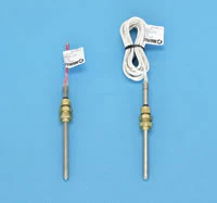 TE-701-D-4-C | 1000 ohm (Nickel) | Duct Temperature Sensor | Sensor Length: 8 inch | Included Wire Length: 6 feet | MAMAC Systems