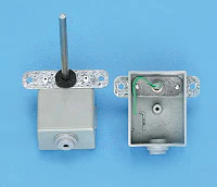 TE-702-A-18-C | 2.252K Ohm | Duct Temperature Sensor | Sensor Length: 8 inch | Plastic Housing | MAMAC Systems