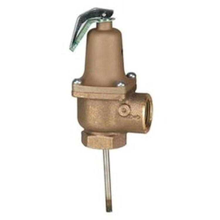 0256661 | Relief Valve 140 Temperature and Pressure 1 Inch Female Bronze 150 Pounds per Square Inch 210 Degrees Fahrenheit | Not Selected