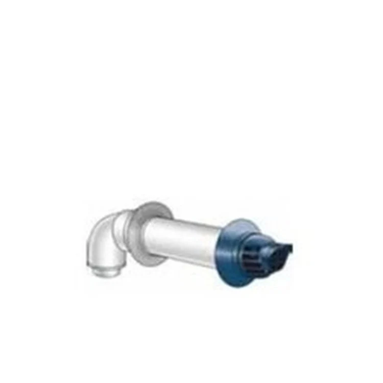 223176PP | Termination Kit Condensing Wall 12 Inch Polypropylene Rubber Plates and 90 Degree Vent | Rinnai