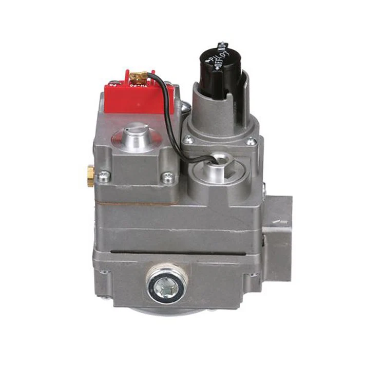 36C03U-433 | Gas Valve Standing Pilot 3/4 Inch NPT Plastic Fast Open 24 VAC 1 Stage 280K BTU Natural Gas for Furnace | White Rodgers