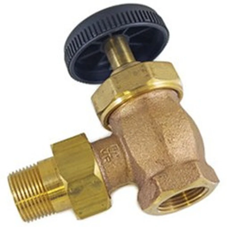 405105 | Radiator Valve 185 Angle 1 Inch NPT Brass 150 Pounds per Square Inch 405105 | Not Selected
