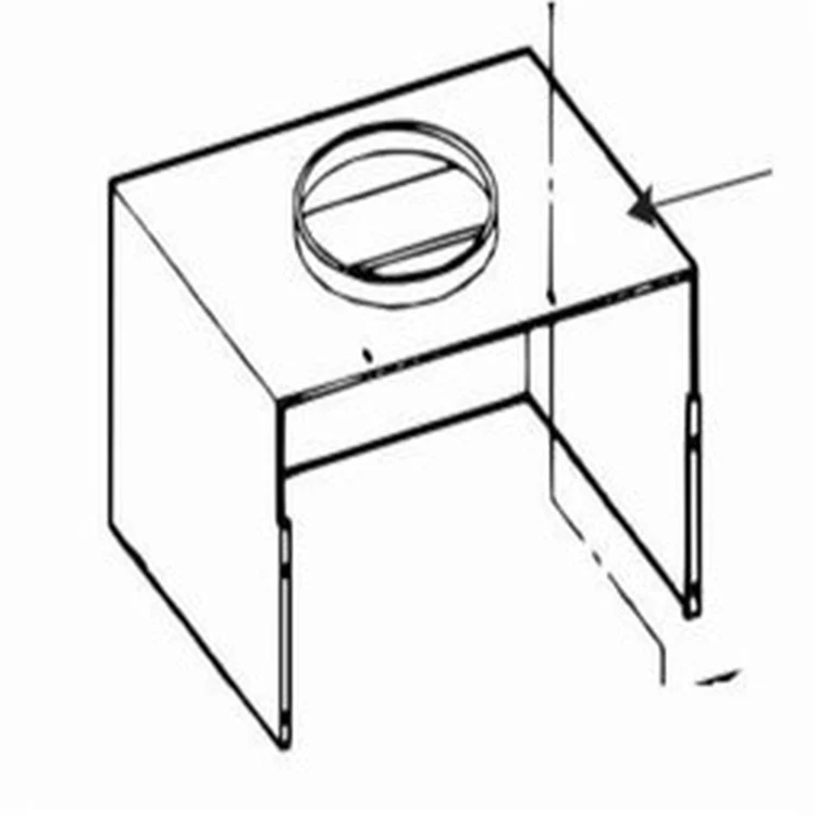 443300102 | Draft Hood Horizontal C for LGB Series | Not Selected