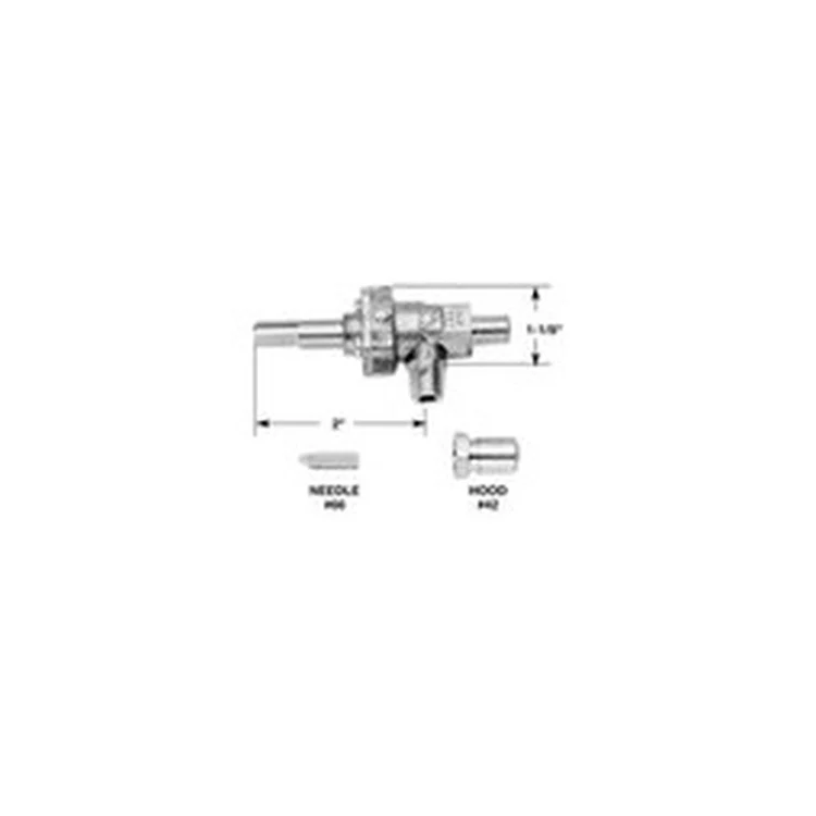 4626-002 | Needle Valve 4626 1/8" Push-To-Turn Universal Top Burner | Robertshaw