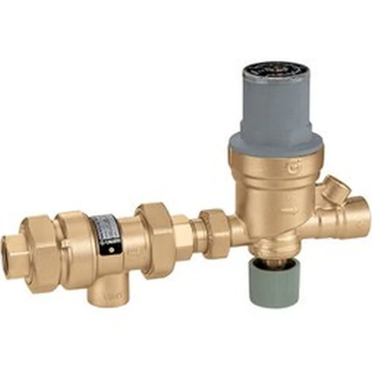 573007A | Autofill Assembly Combo with Backflow Preventer 1/2 Inch Press x Female Brass 573007A 175 Pounds per Square Inch | Caleffi