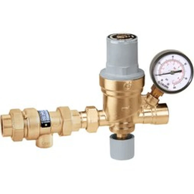 573016A | Autofill Assembly Combo with Backflow Preventer 1/2 Inch Press Union Brass 573016A 175 Pounds per Square Inch | Caleffi