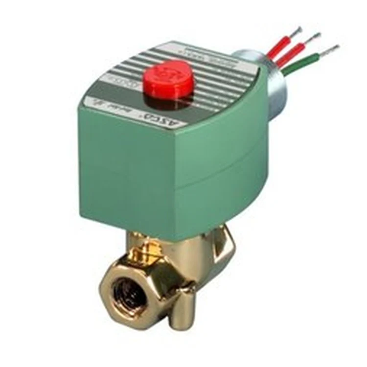 8262H210LT | Solenoid Valve 2-Way Brass 1/4 Inch NPT Normally Closed 120 Alternating Current NBR | Not Selected