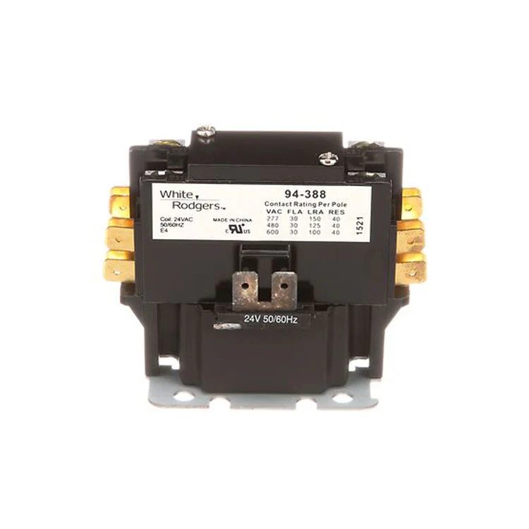 94-395 | Contactor Mechanical with Shunt 1 Poles 40 Amp 120 VAC 50/60 Hertz | White Rodgers