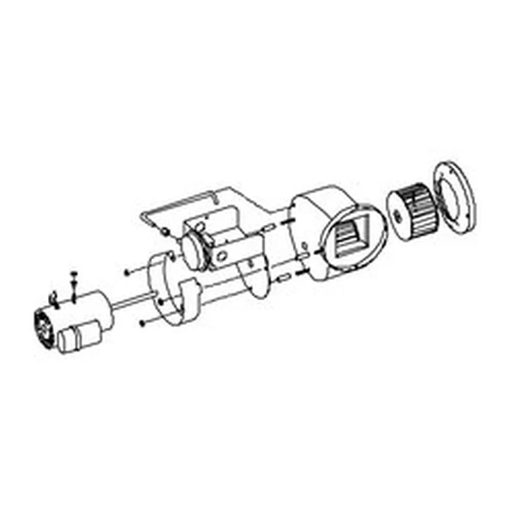 950-1021 | Motor Assembly with Wheel for HS2/HSUL-2/HST-2/HS115-2/PAI-4 880-0212 | Tjernlund