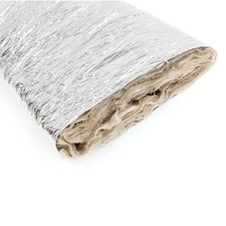F208-4X5 | Sleeve R8 Insulation Silver 4"x5' Polyester | Hart & Cooley