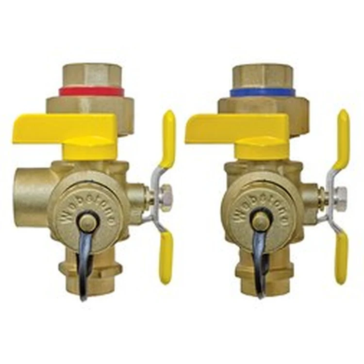 H-50443WPR | Ball Valve Lead Free Brass 3/4" Sweat Tankless Relief Valve Full Port | Webstone