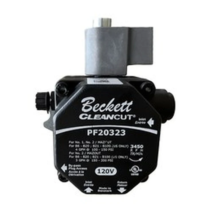 PF22122U | Oil Pump 2-Stage 100 PSI 16 Gallons per Hour | R.W. Beckett