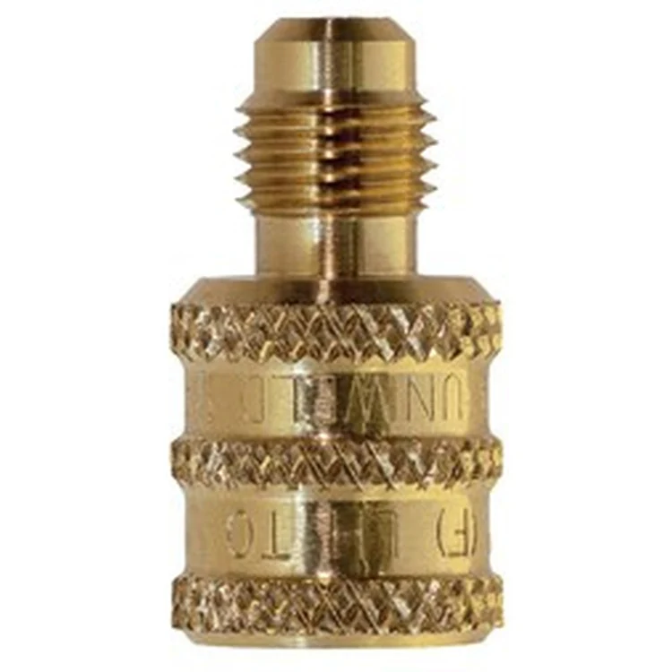 UA2LA | Tank Adapter Brass 1/4 x 1/4 Inch F POL x NPT Straight for A2L | Not Selected